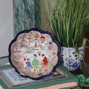 Vintage Geisha Bowl